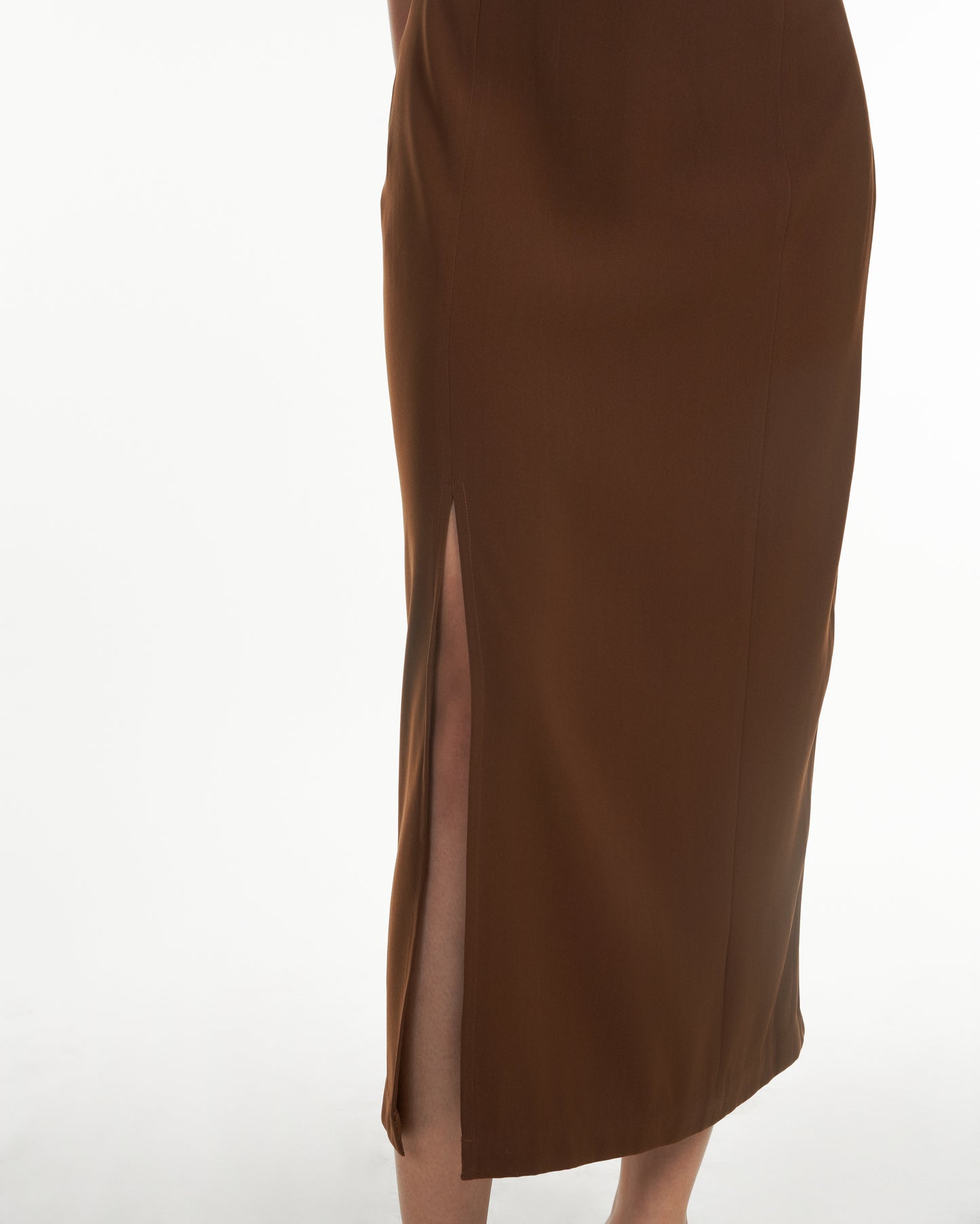 Cinnamon Slit Skirt